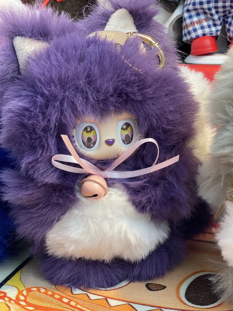 【九尾妖狐】-搪胶毛绒公仔盲盒挂件