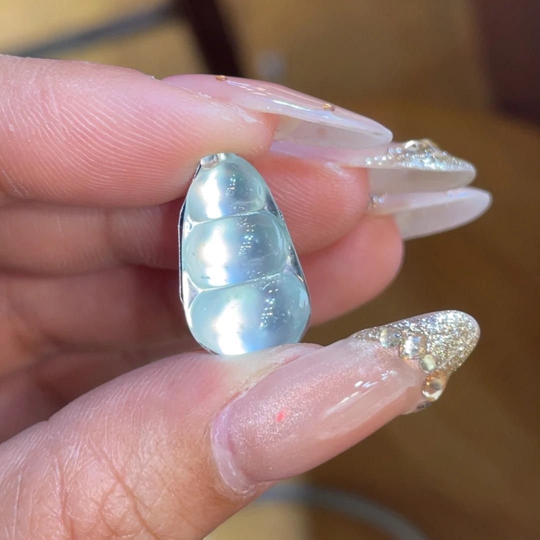 颈饰未镶嵌翡翠豆子