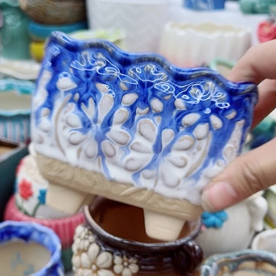 多肉绿植陶瓷花盆