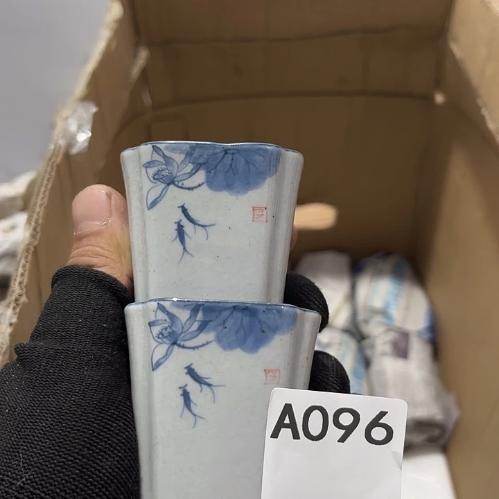 瓷片茶摆件工艺品摆件666