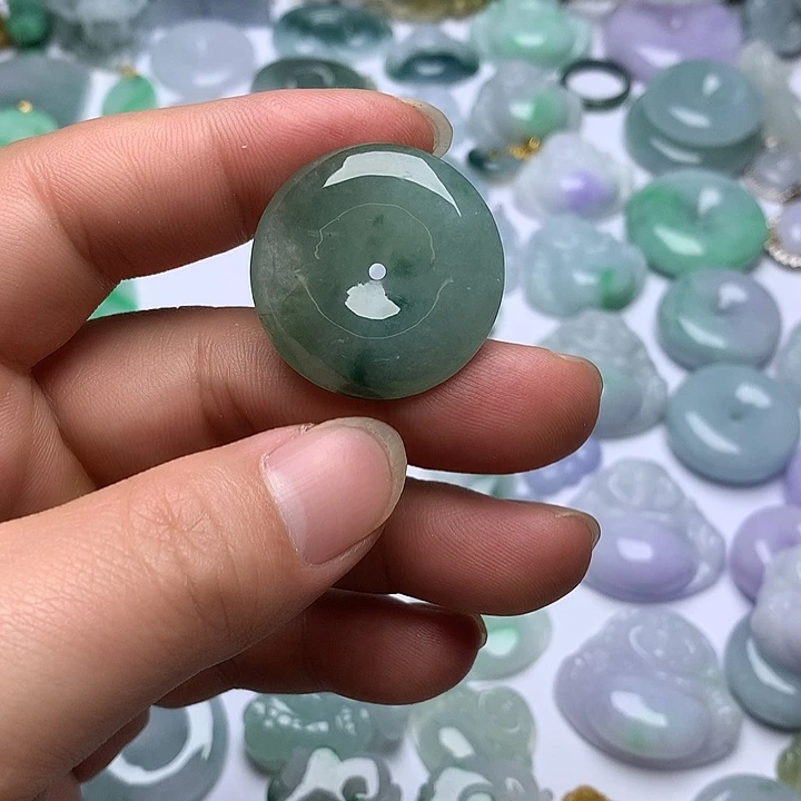 翡翠未镶嵌颈饰天然翡翠