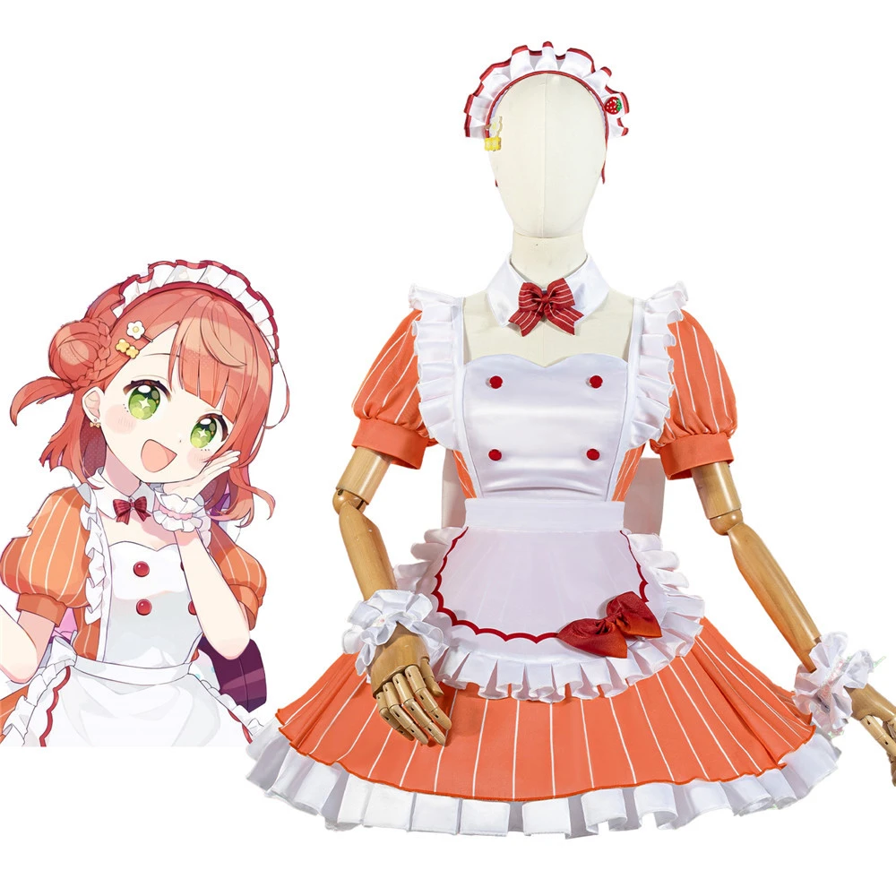 九命萌猫lovelive AiScReam 上原步梦cos服 二次元动漫游戏服女裙