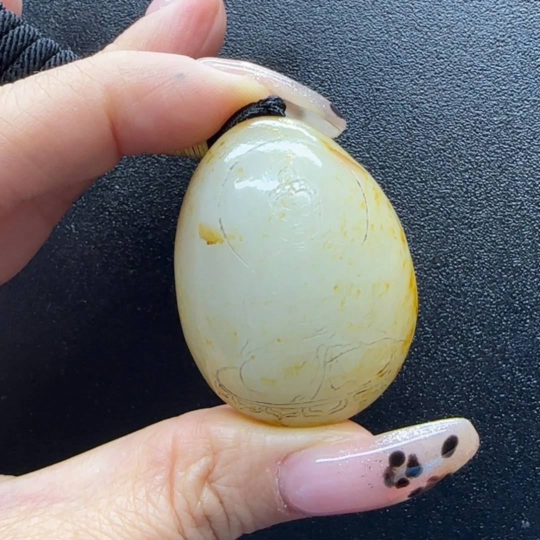 简***。未镶嵌和田玉挂件
