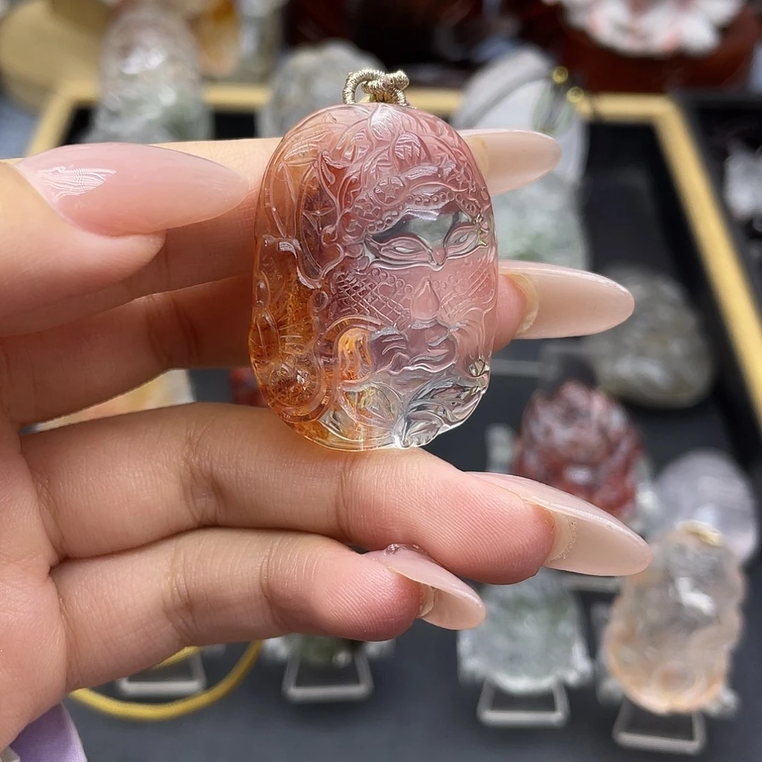 颈饰未镶嵌水晶天然