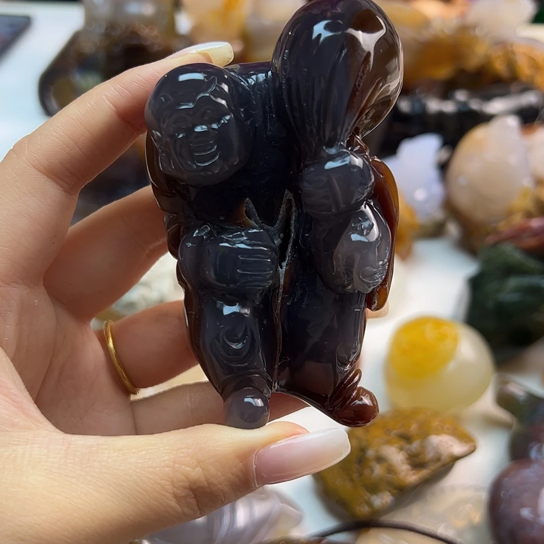 玛瑙/玉髓未镶嵌颈饰