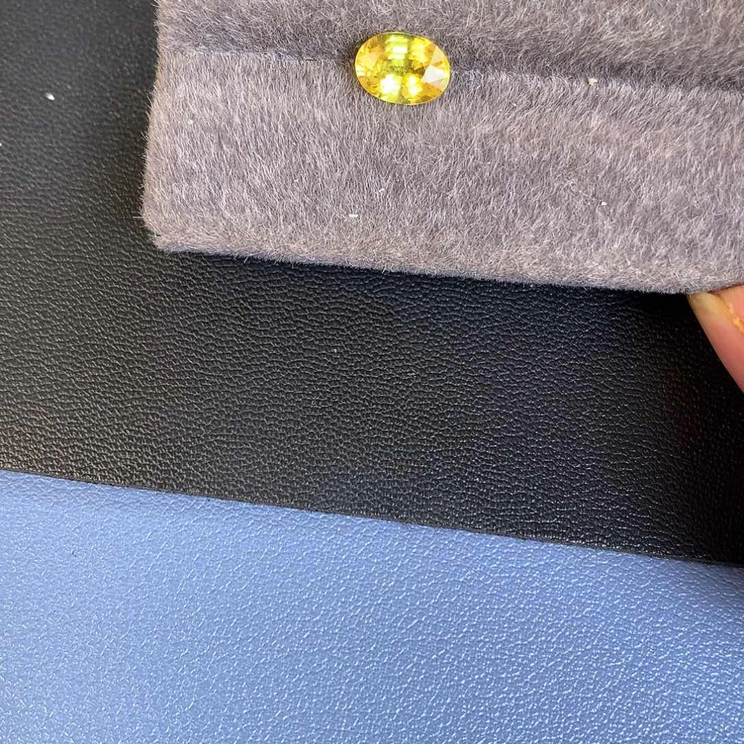 蓝宝石裸石未镶嵌霹***?1.34 金丝雀