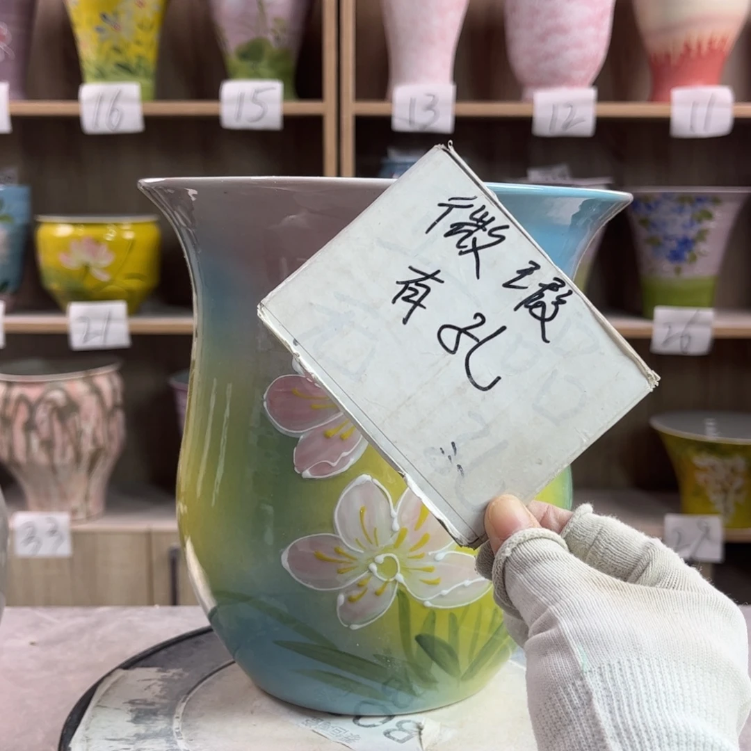 景德镇陶瓷花盆花盆