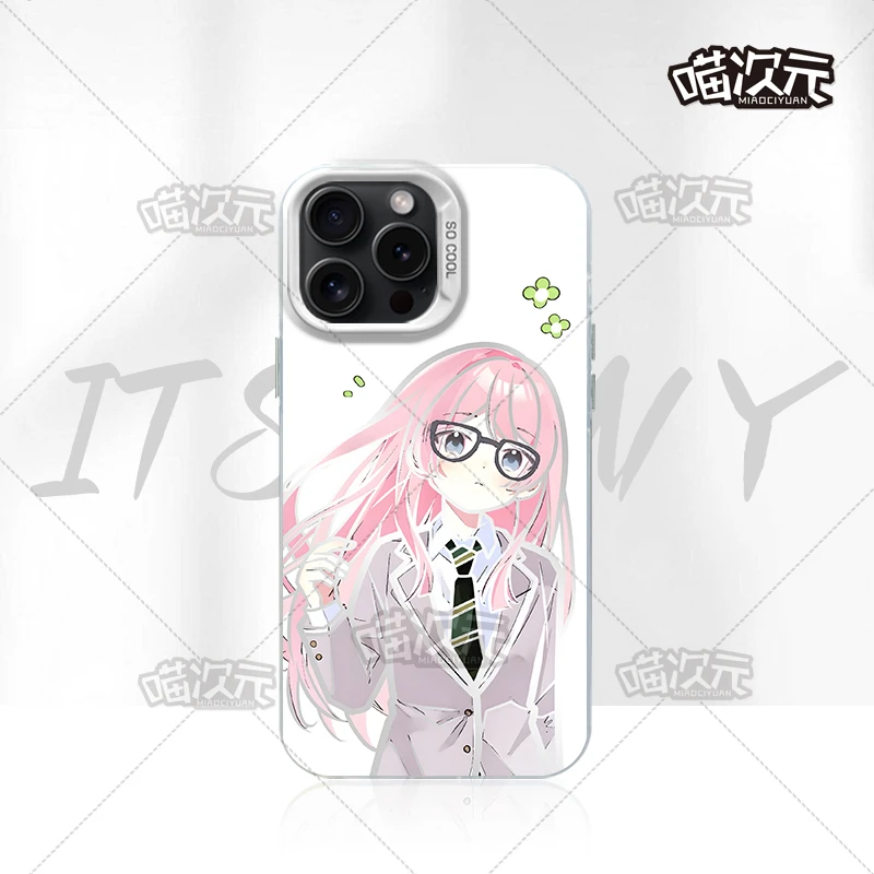 千早爱音二次元手机壳防指纹爆款动漫浮雕适用苹果华为小米ins风