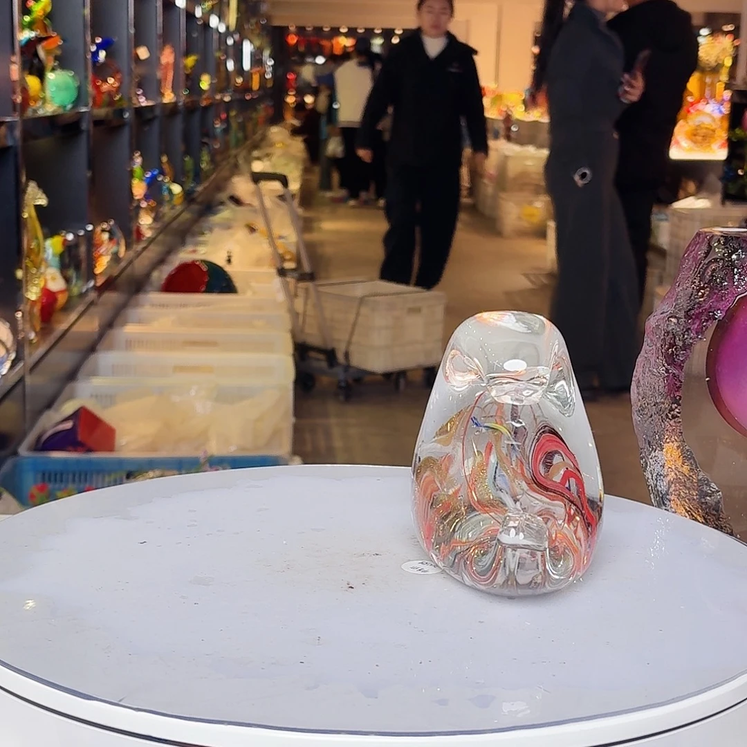 彩***南摆件琉璃岛上有个叫小白