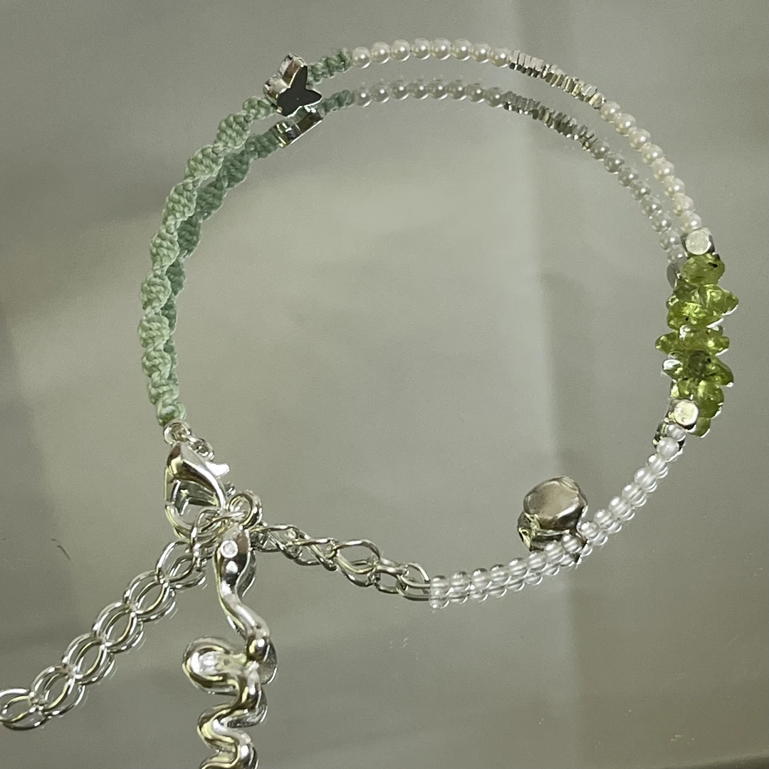 非金属树脂手链 情侣款 闺蜜款 原创设计手链