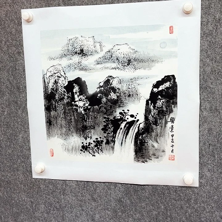 国画刘兴运绘画作品