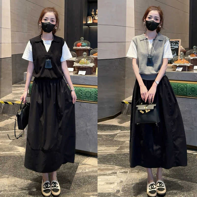 韩系个性通勤时尚套装2025春季新款休闲潮流减龄显瘦气质两件套潮