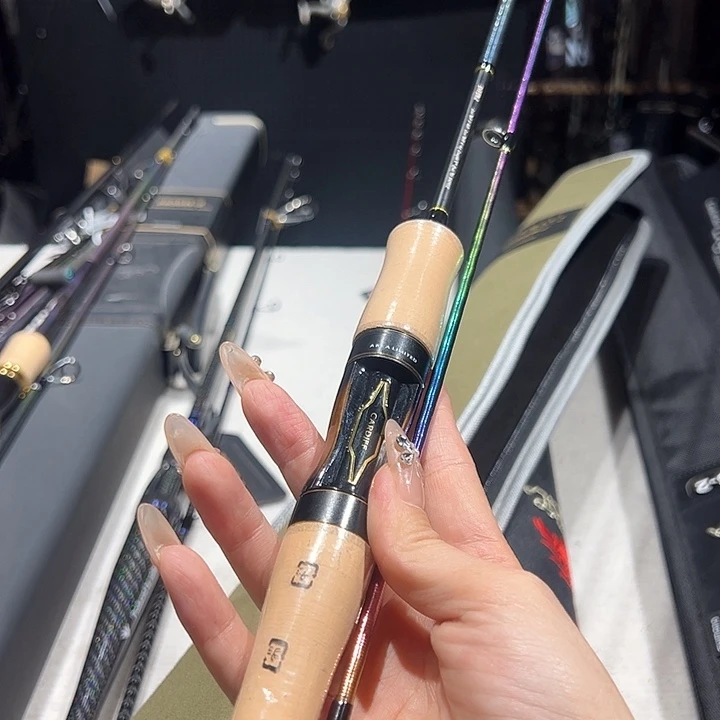 浮***云2.4m碳素两节路亚杆