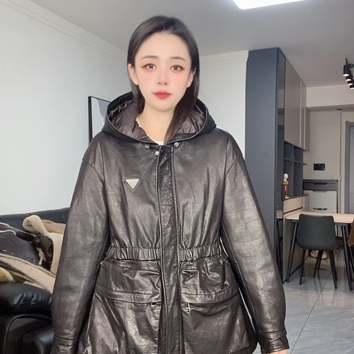 牛皮油蜡皮羽绒帽款M115，L125，XL135，XXL145斤拍下备注尺码