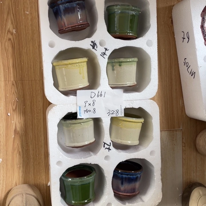 粗陶多肉花盆微瑕661