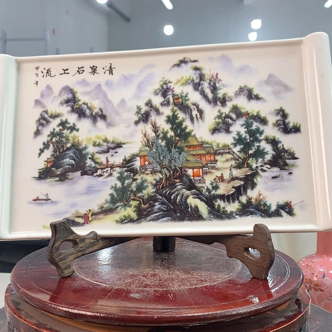 摆件景德镇陶瓷花瓶摆件