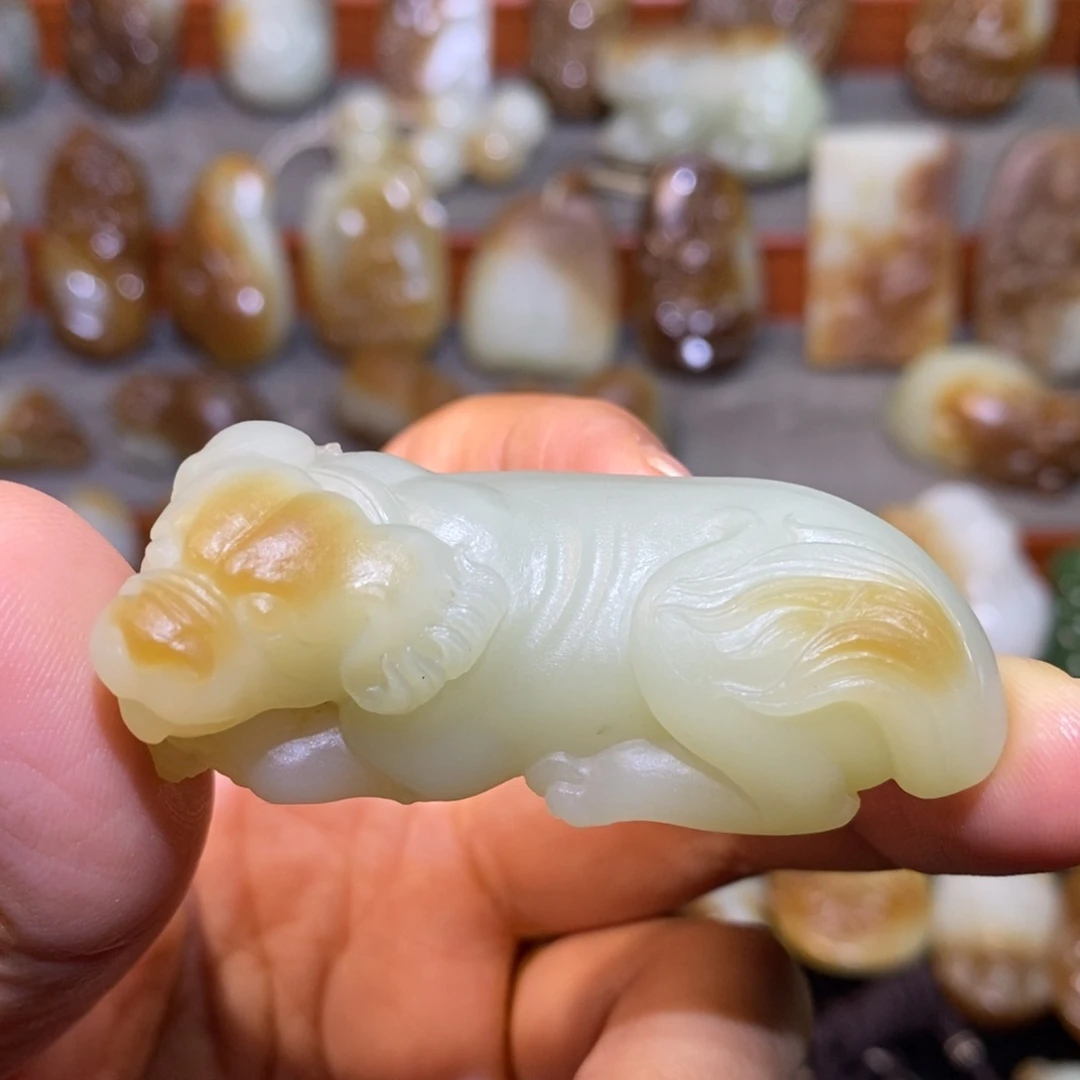 定制和田玉旺财生肖
