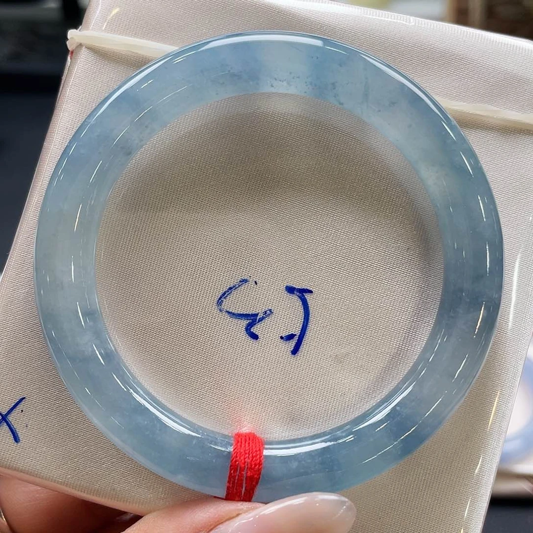 未镶嵌手镯翡翠小*?53