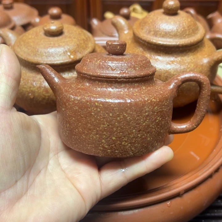 骑***i紫砂茶壶宜兴原矿龙血砂