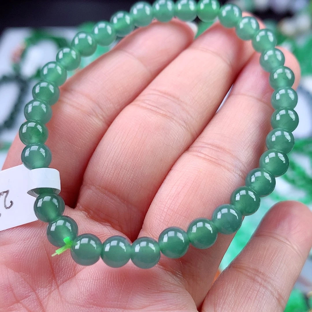 未镶嵌手链翡翠手串
