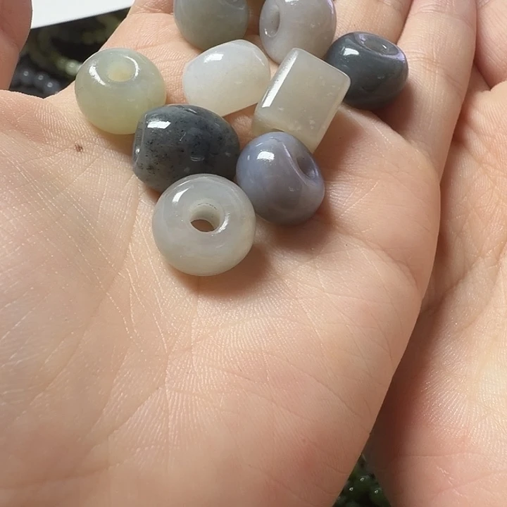 和田玉未镶嵌手链10个打包价