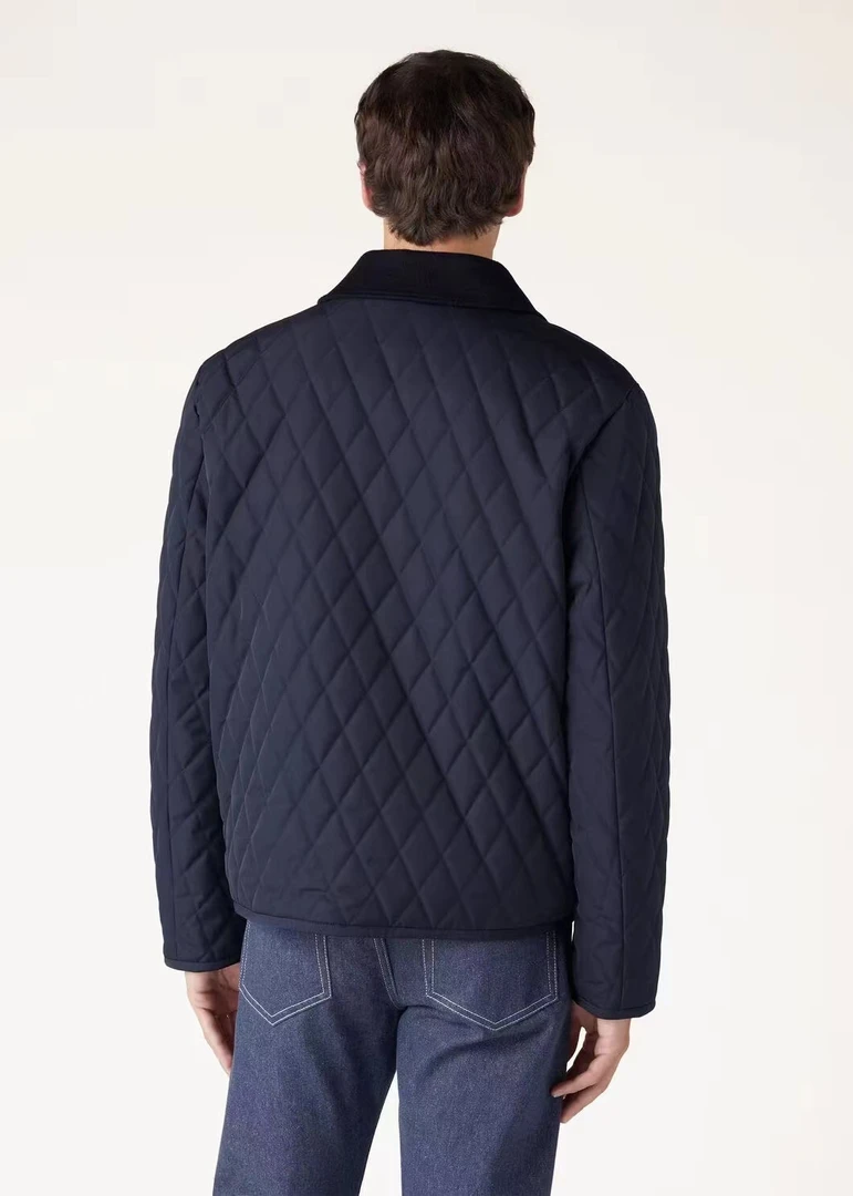 高级男装 秋冬新款24 时尚潮流假两件外套