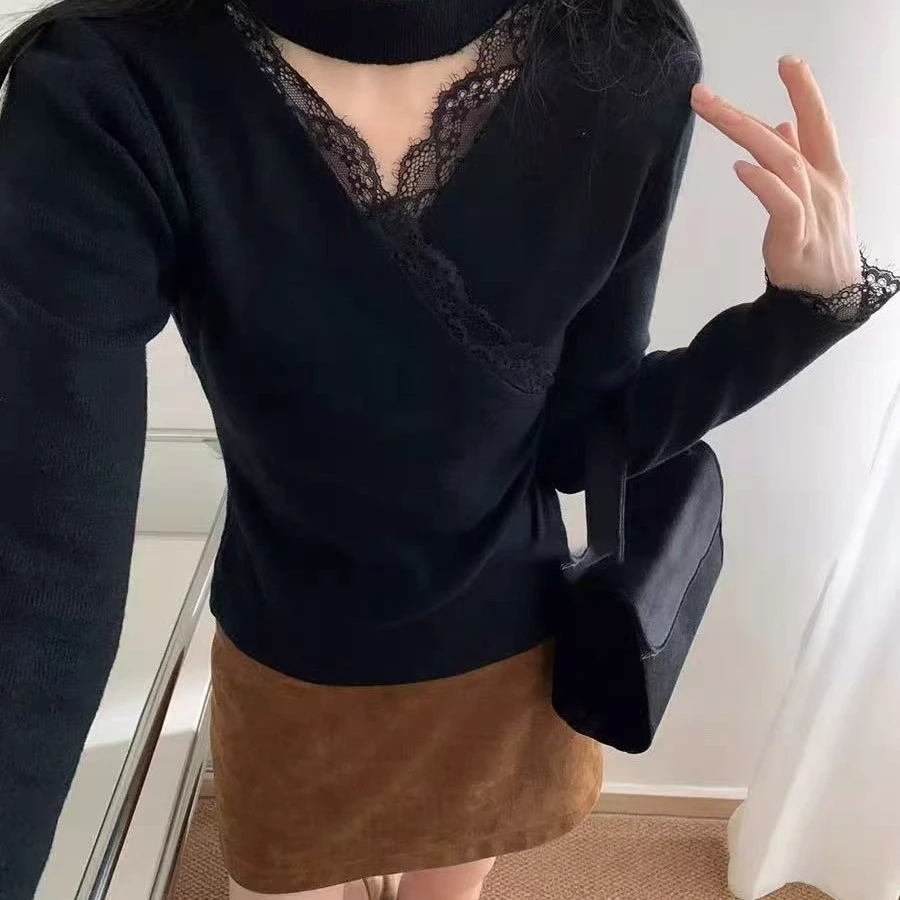 2025秋冬爆款半高领软糯女气质款内搭保暖纯色弹力打底衫多色可选