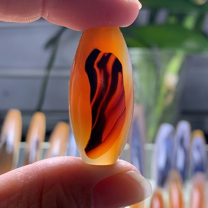 未镶嵌玛瑙/玉髓珠宝半成品42