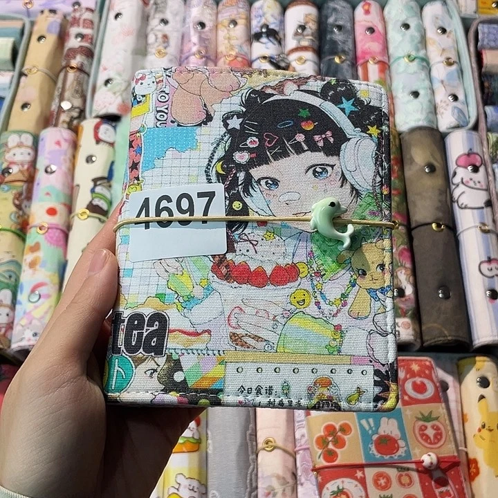 织绣A7活页送纸一个插袋4697