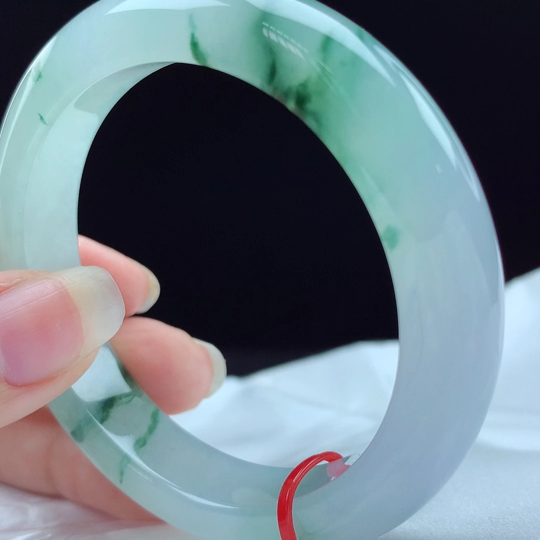 未镶嵌手镯翡翠97252，