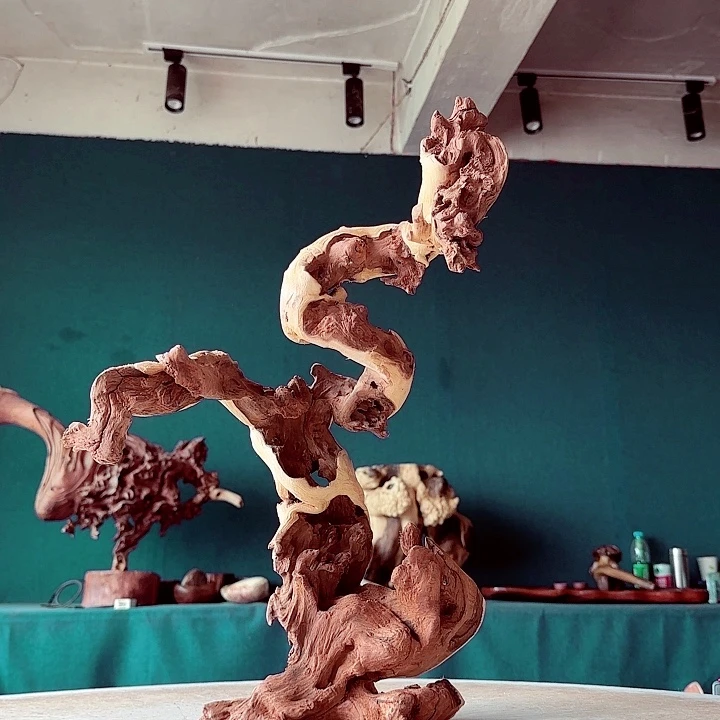 黑果木D*D783 金丝红木羊蹄甲半成品