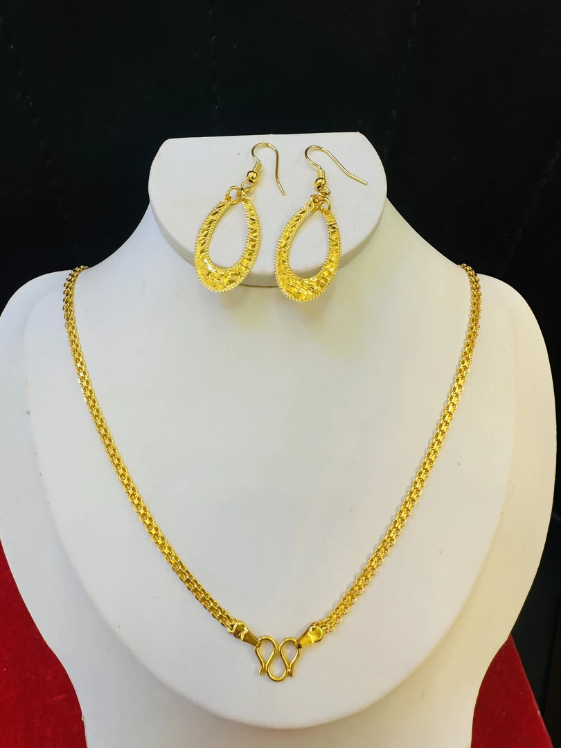 铜合金项链 3229号新款个性项链金色长