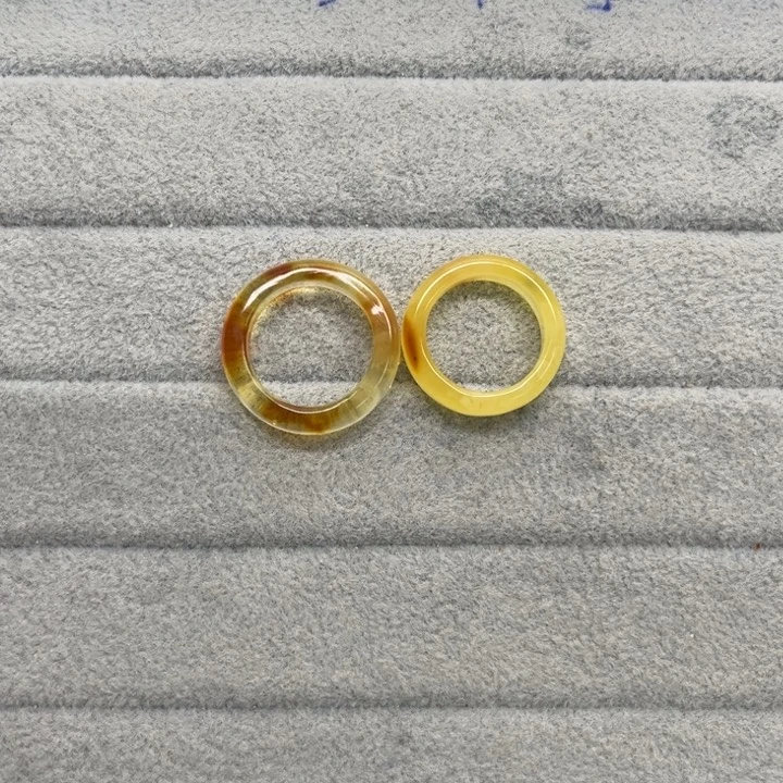 未镶嵌琥珀裸石冉*天然蜜蜡配件