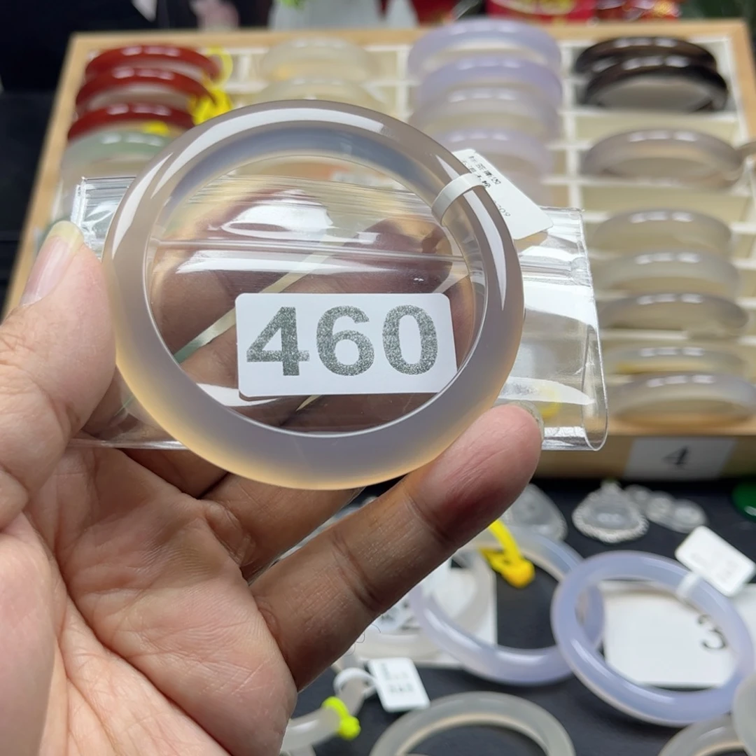 玛瑙/玉髓手镯未镶嵌咸**U