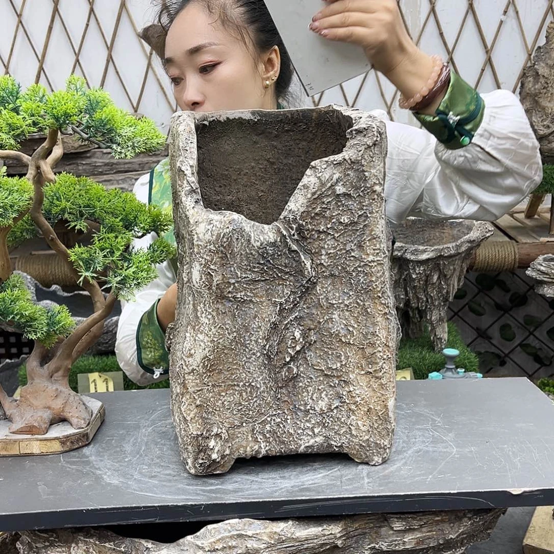盆景异性花盆鱼缸p7-001