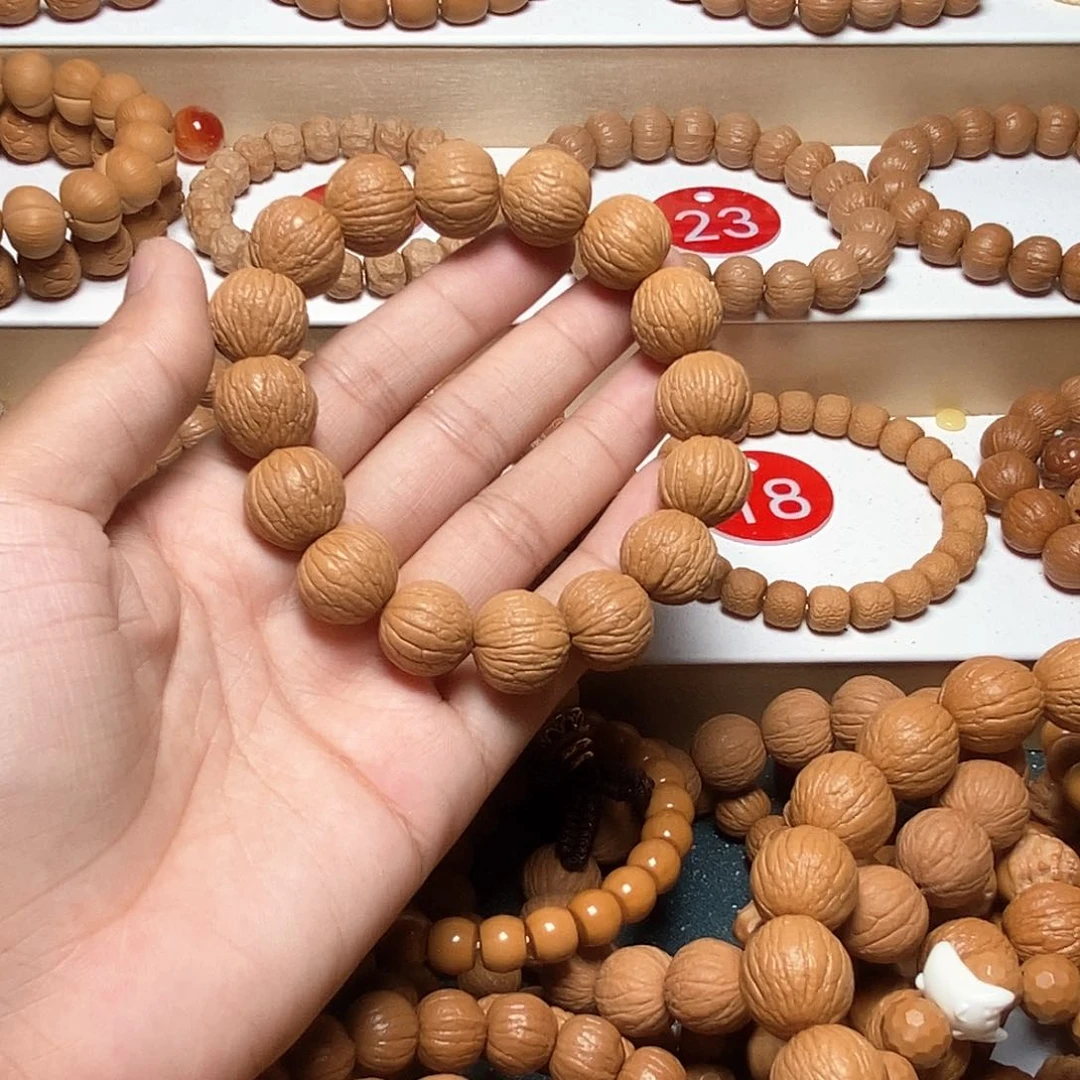 猴头核桃吊坠凤羽16尺寸福利