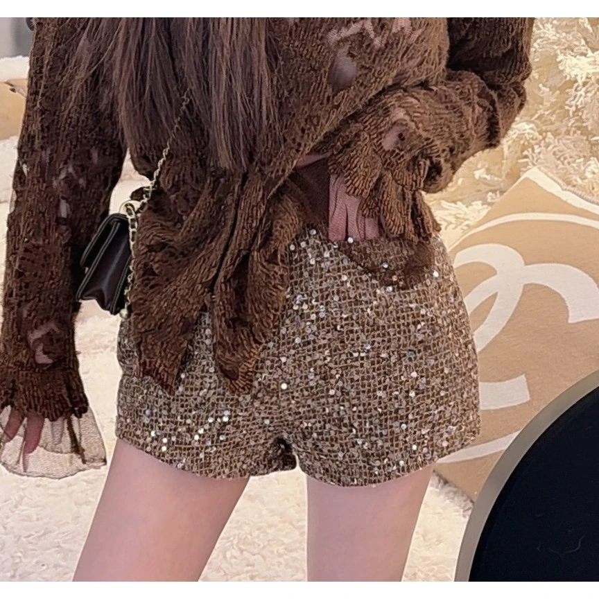 GUIDI GUDI【最后的星星】气质百搭时尚休闲短裤 K9442278H