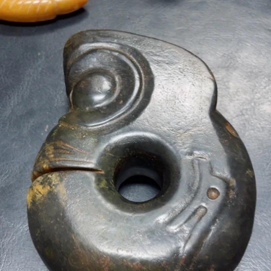 吊坠白玉菩提把件