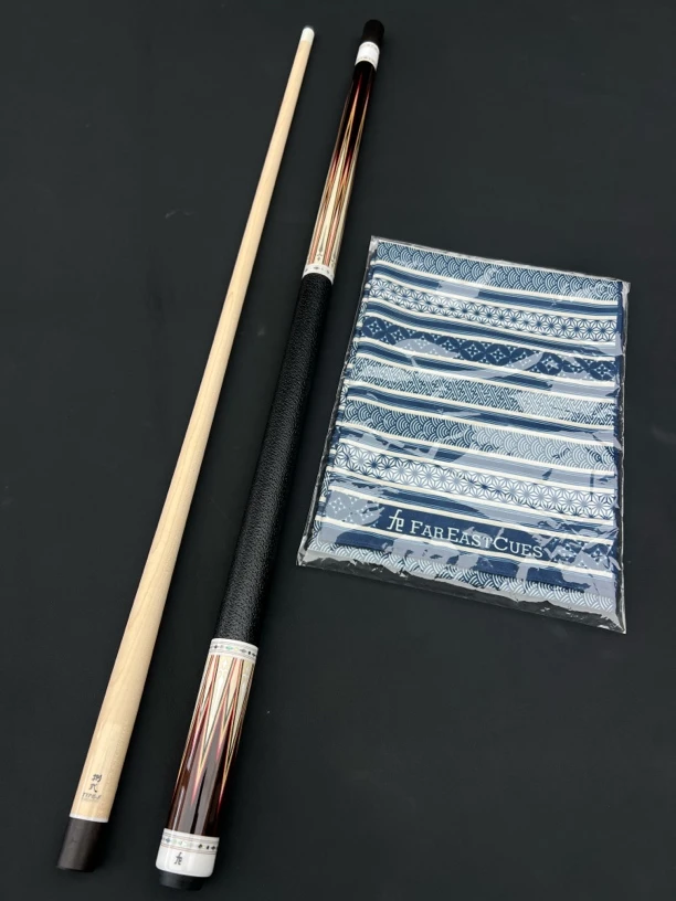 远东台球杆 日本手工杆 十二插冬青木