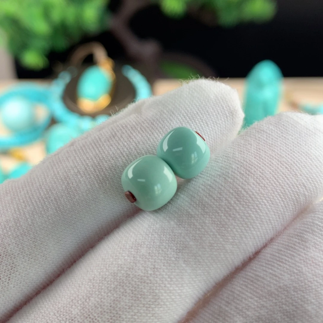 绿松石配珠卡8.6未镶嵌