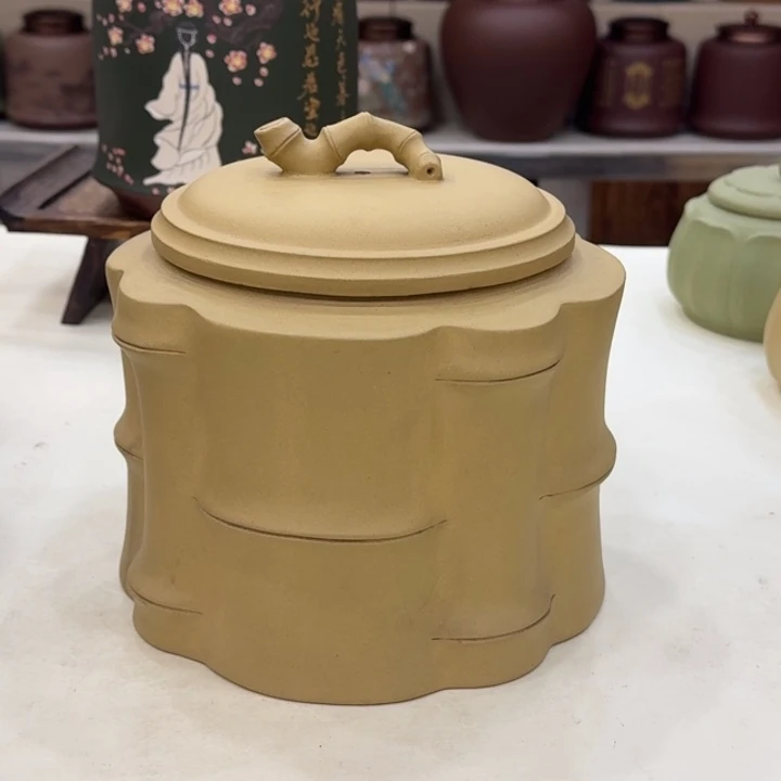 紫砂茶叶罐清仓漏