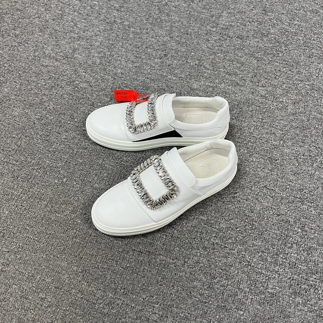 99新 Alexander McQueen/亚历山大·麦昆 rv 白色 平底鞋 35.5码