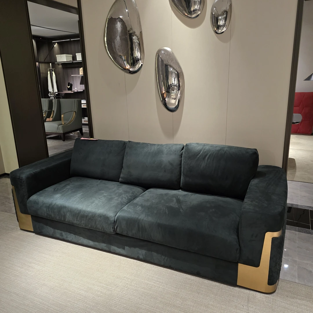 【清仓-下单即发货】轻奢沙发布艺沙发