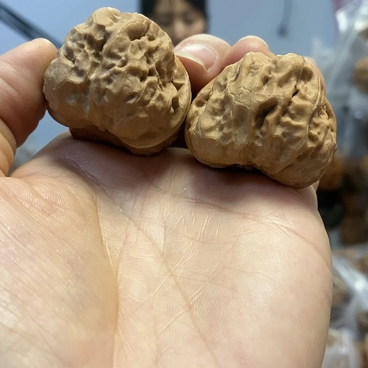 文玩核桃把件37蛤蟆头油