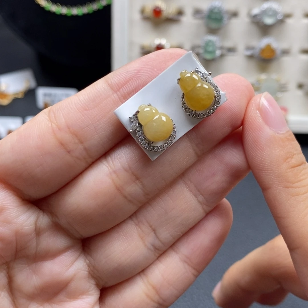 翡翠银S925镶嵌戒指