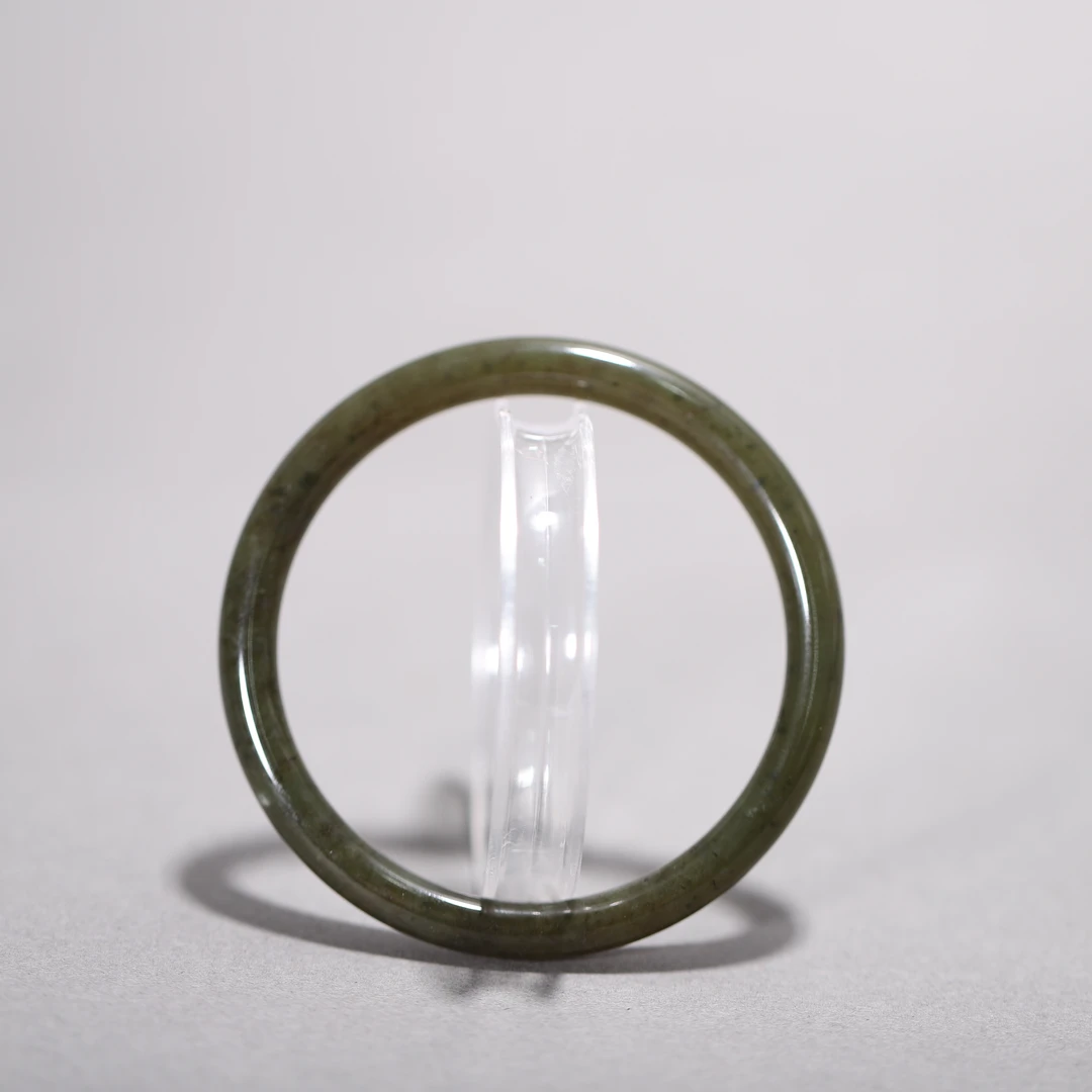 lot13 DY4613 清代 碧玉手镯