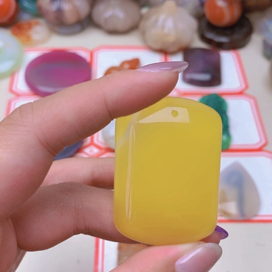 【闪购商品】未镶嵌玛瑙/玉髓珠宝半成品用*暖