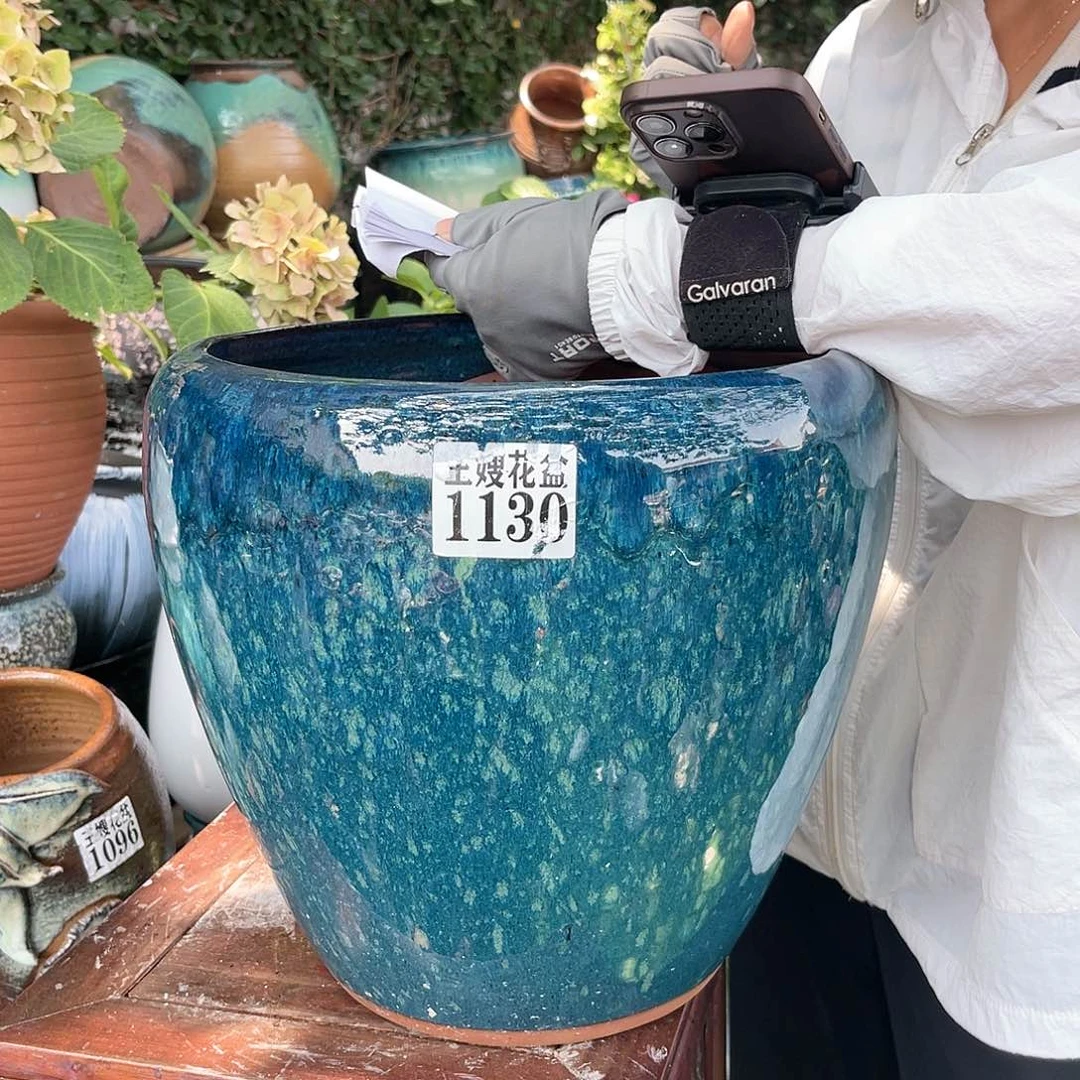 紫砂花盆王嫂花盆直播0527- 1130 高30口30内26