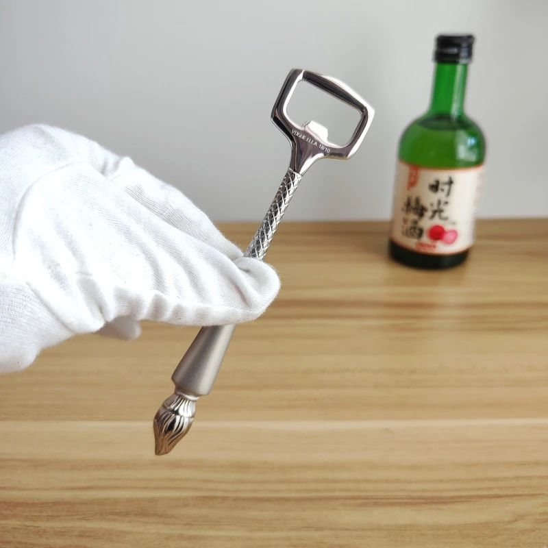 高级定制【高品质】 VE 18-10不锈钢狮王啤酒开瓶器高奢定制酒起子