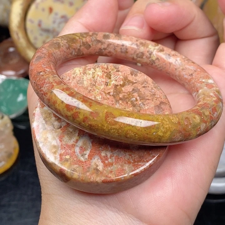 硅化玉未镶嵌颈饰55